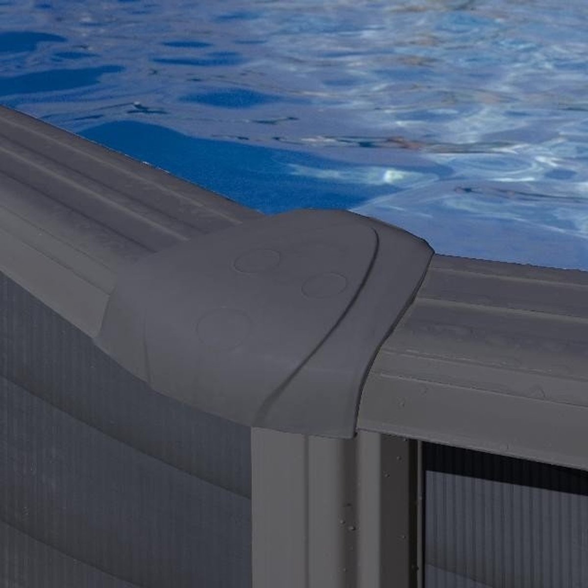 Gre Kea stalen zwembadset - Ø 460 x 120 cm