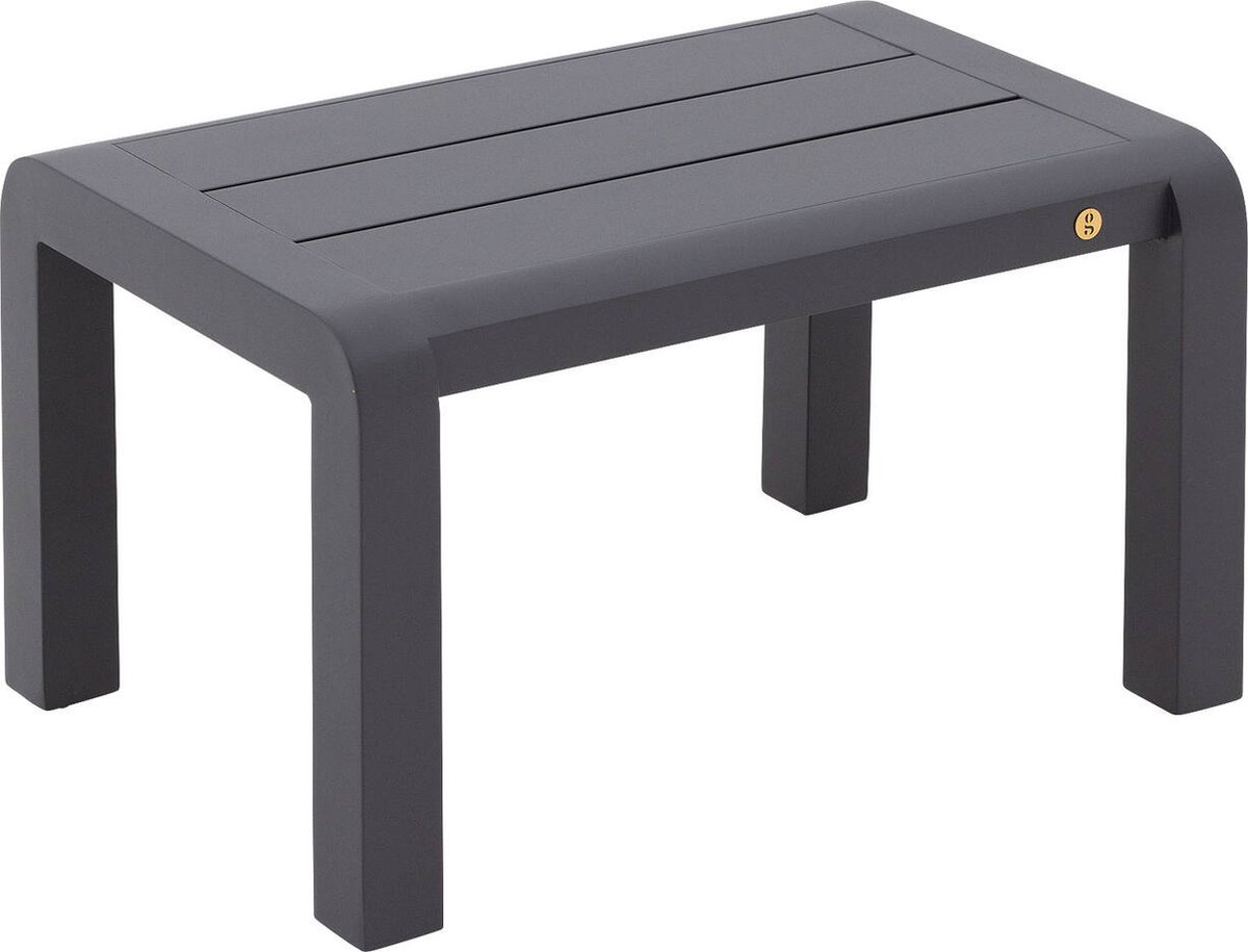 Goossens Salontafel Voor Buiten Yngvar - Aluminium - Grijs