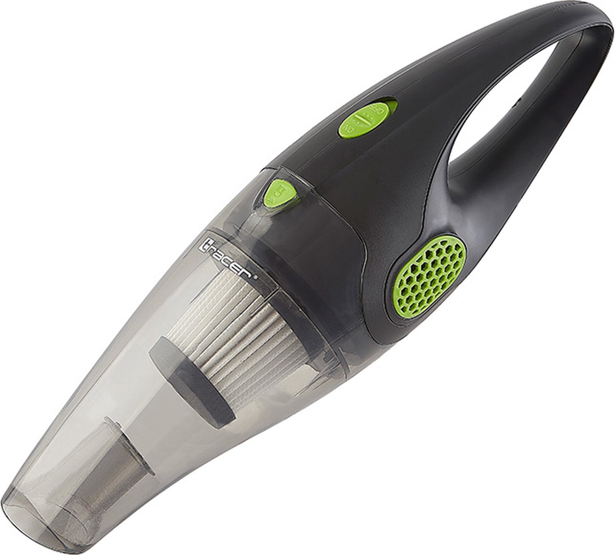 Autostofzuiger Incl 2 HEPA filters - Handstofzuiger Kruimelzuiger - Compact en Krachtig - 2 Opzetstukken En Verlengbuis - 12V - Zwart
