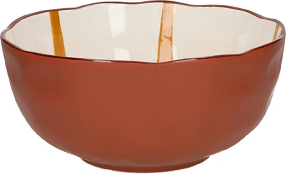 Pomax Mykonos slakom D24cm H11cm geel