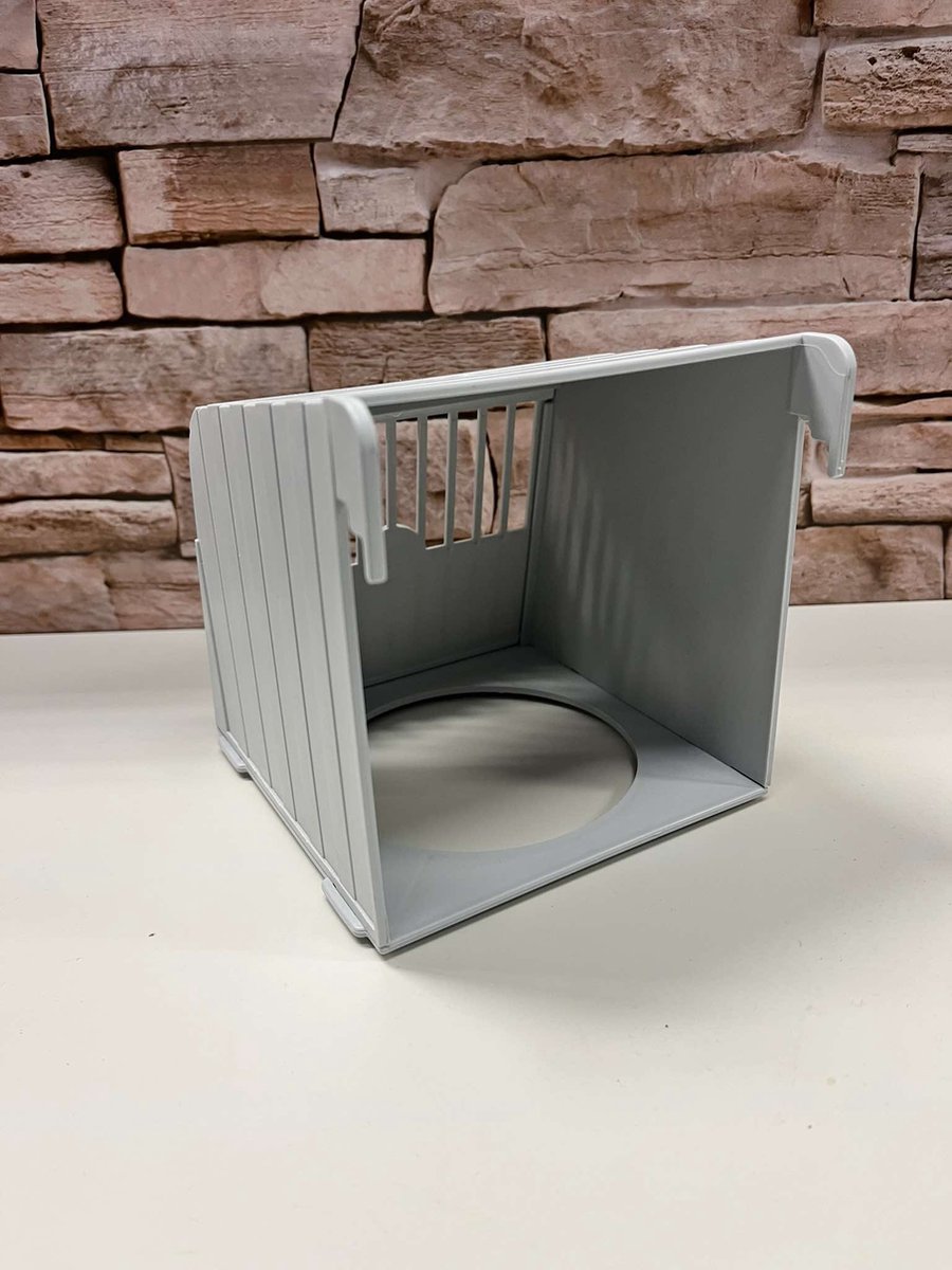 Fauna nestkastje+nest wit 13 x 12 x 12,5 cm - 1 ST