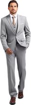 Costume 3 pièces Allthemen pour hommes - Costume décontracté pour hommes d'affaires - M
