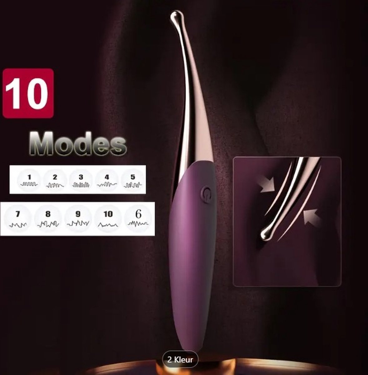 High frequency vibrator - G spot vibrator - Clit stimulator - 10 standen - pen stimulator -