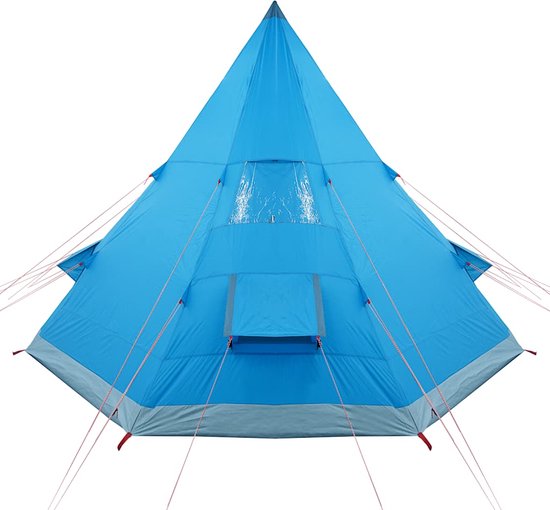 vidaXL - Tipitent - 4-persoons - waterdicht - blauw van Vidaxl — afbeelding 4