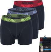 Caleçon homme Apollo | TAILLE L | Couleurs marines | Paquet de 3