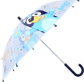 Bluey Rainy Days Paraplu - Blauw - Bluey & Bingo
