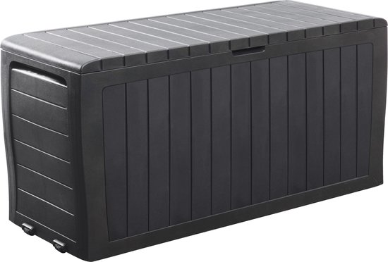 Wat zijn de beste tuinmeubelen voor een kleine tuin of balkon 13 Keter Marvel Plus Opbergbox - 270L - 116,7x44,7x57cm - Antraciet