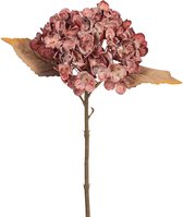 FagusHome 30 stuks zijde hortensia-bloemhoofden kunstmatige bloemhoofden en stelen nep hortensia-bloemen voor thuis, bruiloftsdecor (zuiver wit