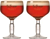 La Trappe Bierglazen Bokaal 250 ml - Set van 2 - Modern Design Gehard Glas - Stevig en Duurzaam - Perfect voor Speciaalbier Liefhebbers