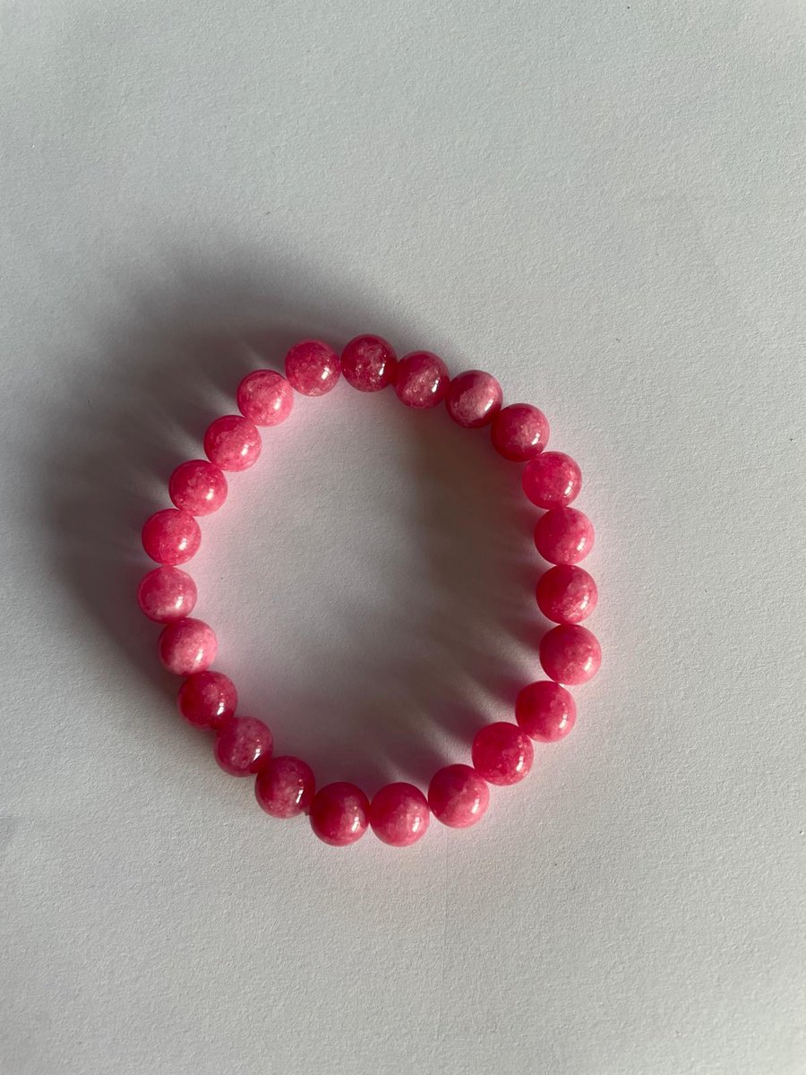 Armband Rhodochrosiet edelsteen 8 mm 18 cm