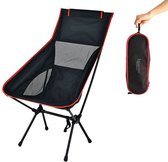 Lopoleis® Campingstoel – Campingstoel opvouwbaar – Visstoel – Vouwstoel – Strandstoel – Inklapbaar – Lichtgewicht – Outdoor Stoel – 1.8 kg