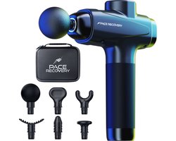 Pace Recovery Massage Gun Pulse 1 - Deep Tissue 10 mm - Voor Spierherstel & Blessures - Hoge Amplitude van 3200 RPM - 30 Standen - < 45 decibel Geluid- Krachtige & Innovatieve Motor