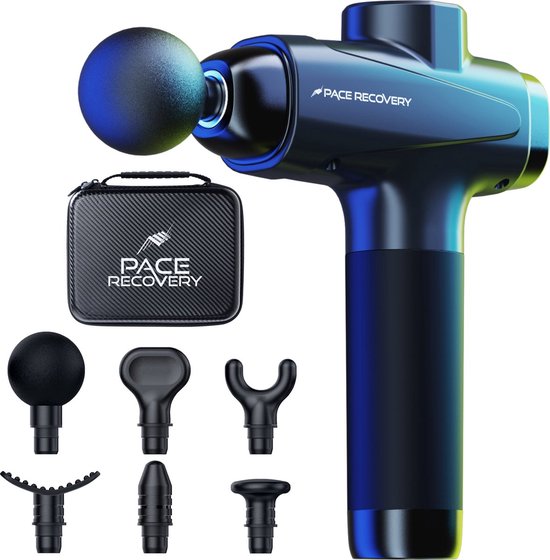 Pace Recovery Massage Gun Pulse 1 Zwart 10mm 3200 RPM - Pace - €52,95