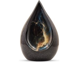 Unieke As Urn - 3 Liter - Teardrop - Druppel Urn - Crematie Urn - Uniek - Voor Huisdieren of Menselijk As - Crematie As - Decoratie Urn - Holy