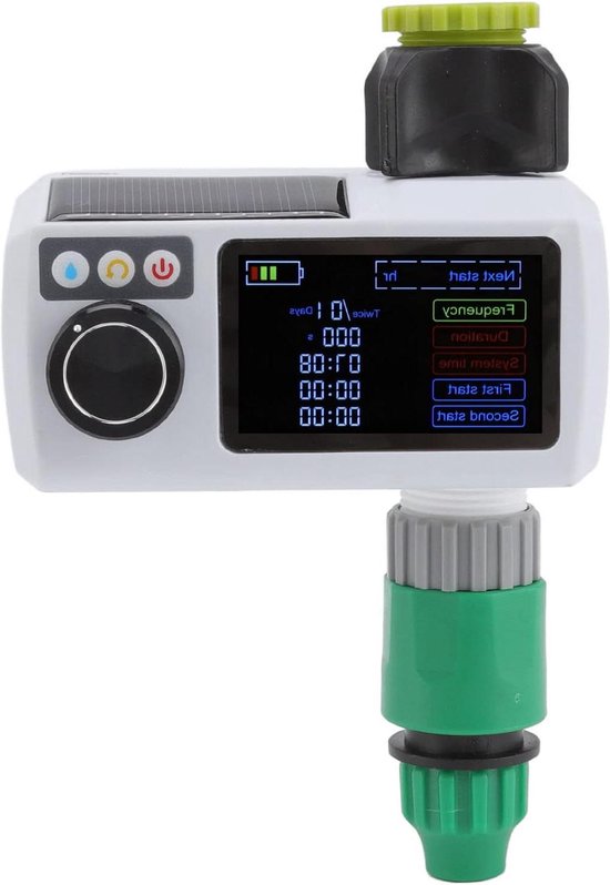 Timer tuinslang op zonne-energie automatische watermeter controller irrigatie van digitale originele uitrusting irrigatie voor tuin