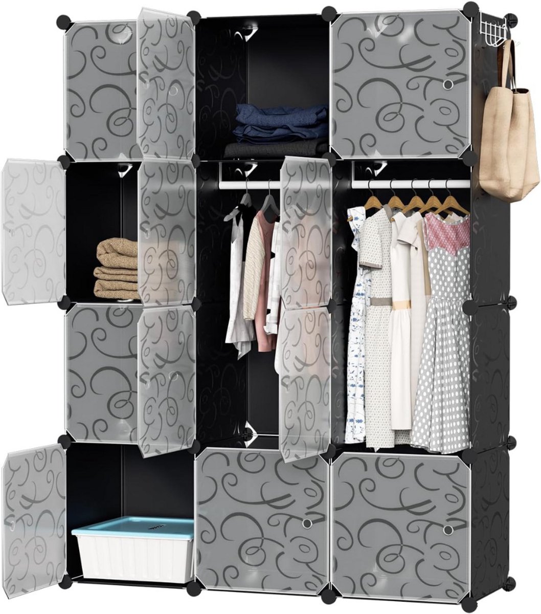 ApexArte® Dressing Kasten - Kledingkast - Kledingkasten Slaapkamer - Organizer