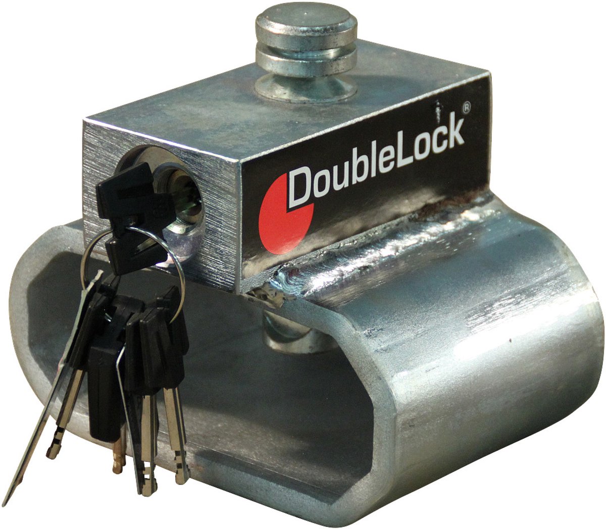 Disselslot Triangle Lock - Koppelingsslot - Voor aanhanger, caravan en trailers - Aanhangerslot - Doublelock