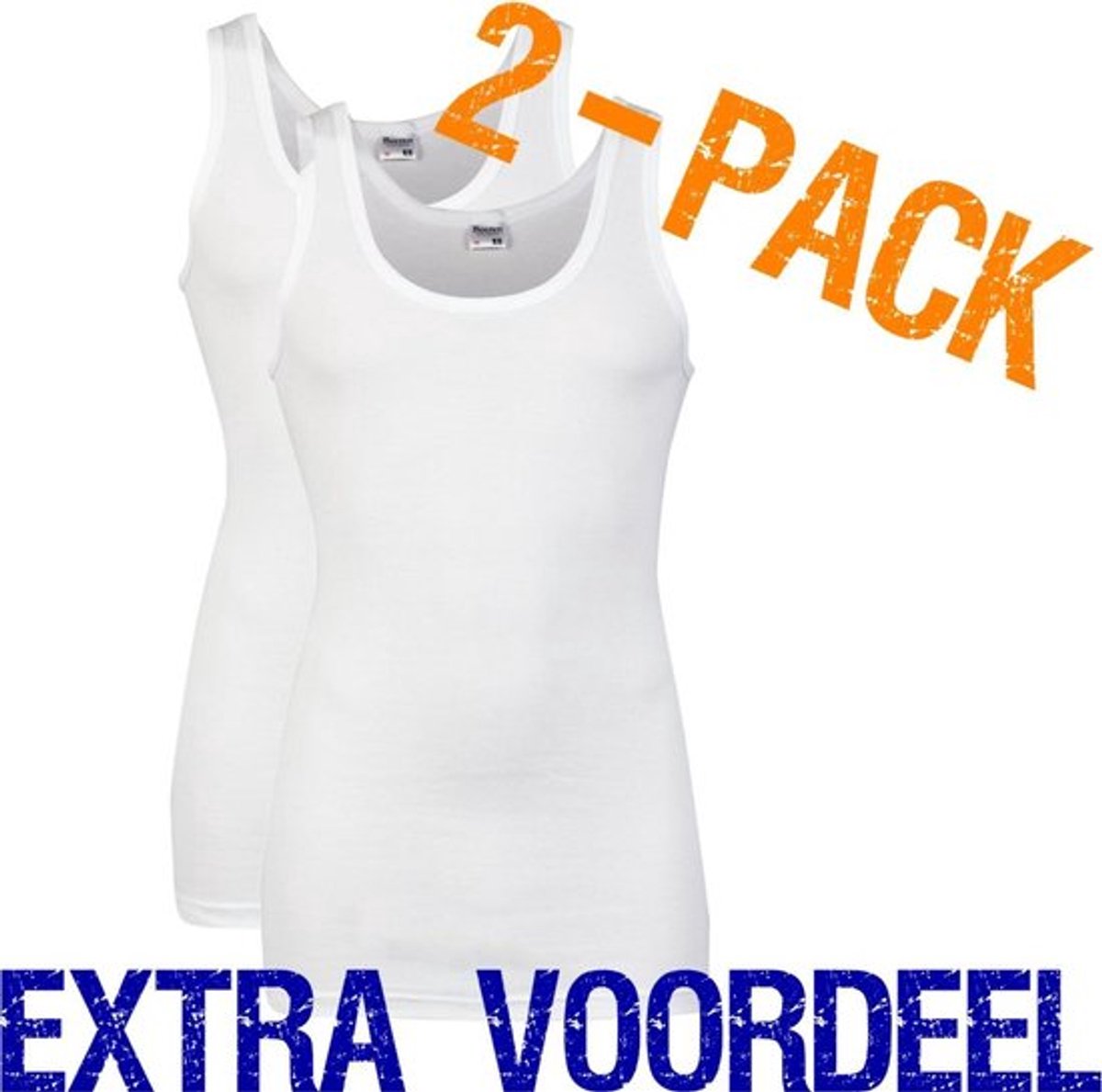 Beeren heren hemd | MAAT 3XL | 2-pack | wit
