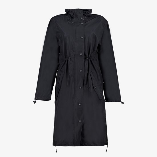 Mountain Peak 2 in 1 dames parka regenjas - Zwart - Maat S