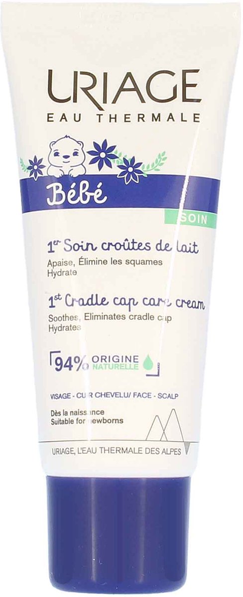 Goedkoopste Hydrating Baby Lotion Cradle Cap Care Cream New Uriage (40 ml