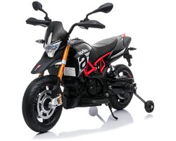 Aprilia Dorsoduro 900 - Elektrische Kindermotor - 12V - 3 tot 6 jaar - Zwart