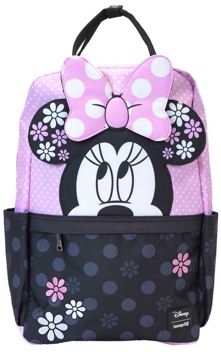 Mickey & Minnie Mouse Loungefly - Minnie Floral Rock The Dots Rugtas meerkleurig