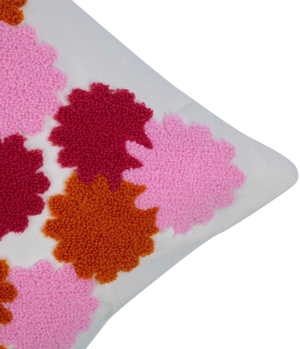 Miley Kussen roze oranje 30x50cm