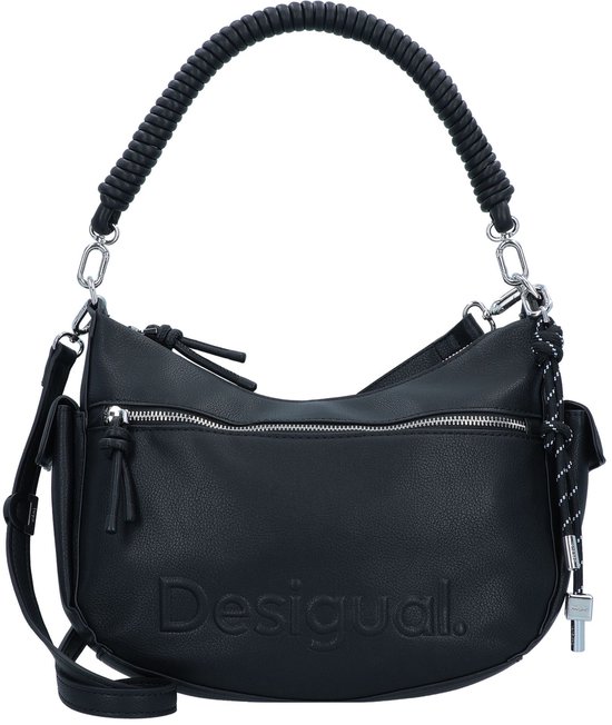 Desigual suede schoudertas met studs camel | wehkamp Desigual suede schoudertas met studs camel | wehkamp