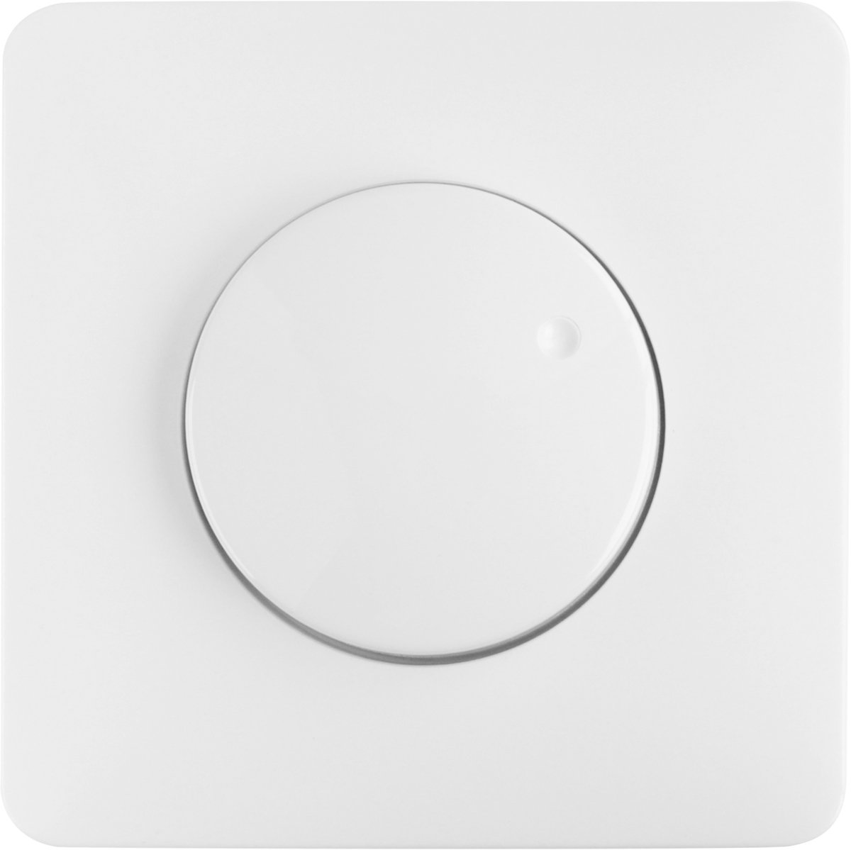 PEHA Centraalplaat met knop voor dimmer inbouw