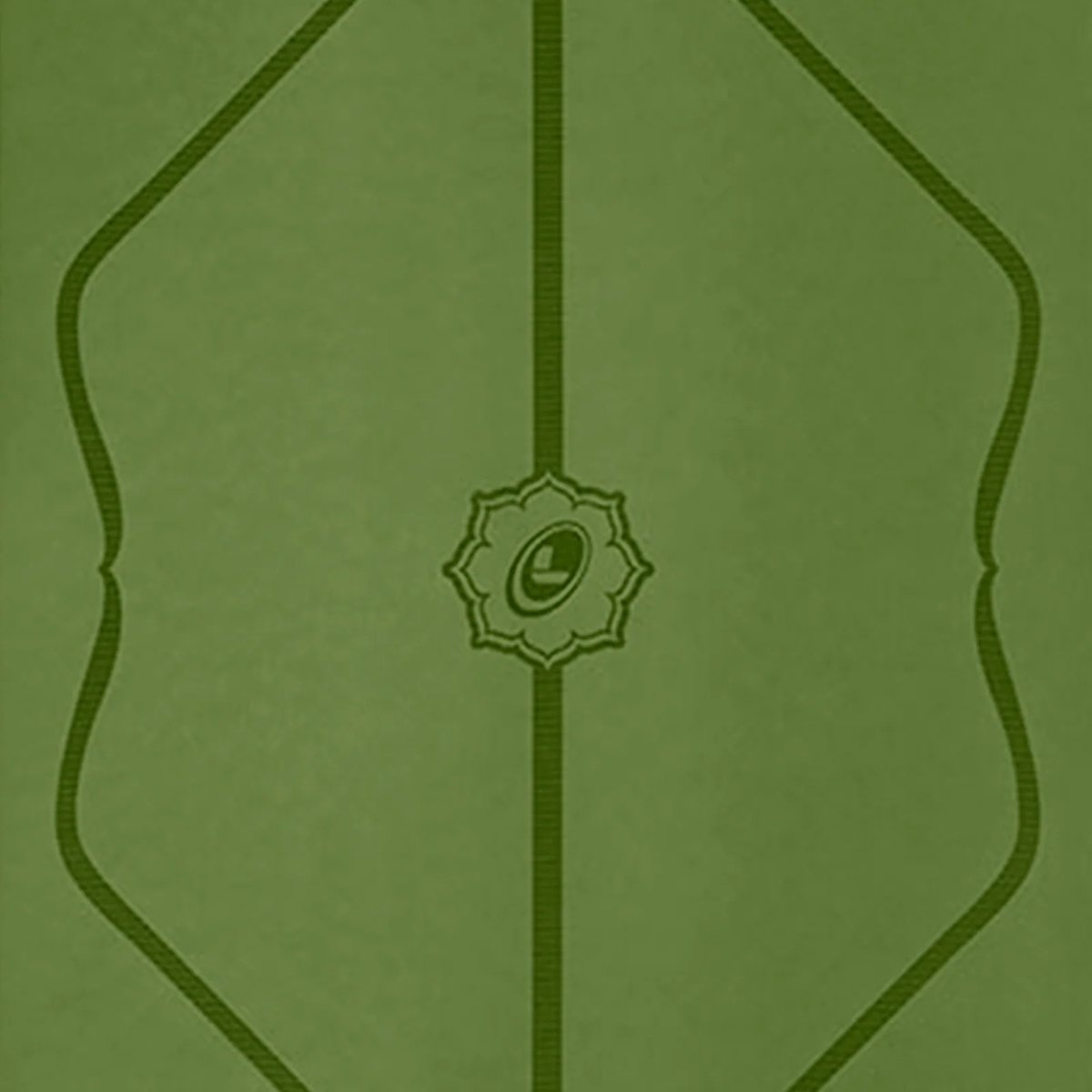 Liforme Yoga Mat - 185 cm x 68 cm x 0,42 cm - Olijf Groen thumbnail 6