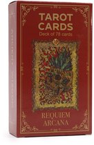 Gothic Requiem Arcana Tarot Kaarten Set met Boek - Tarotkaarten - Tarot Deck - Orakelkaarten - Tarot Cards - Oracle Deck - Tarot Kaarten Engels Met Uitleg