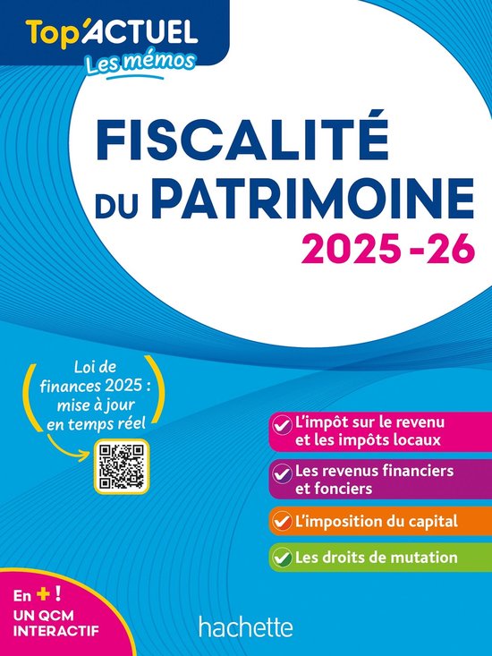 Top'Actuel Fiscalité du patrimoine 2025-2026 - cover