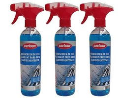 Carlson antivries spray – 3 pack | Ontdooispray | Vorst | Antivries spray | De-icer | Anti vries | 1,5 Liter | Winterproduct