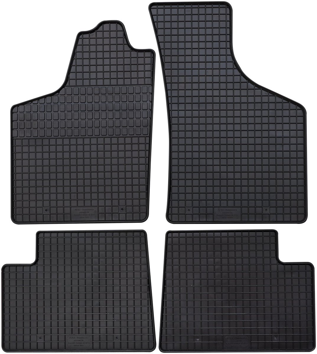 Rubbermatten Renault Twingo 1993-2007 (complete set) - Petex