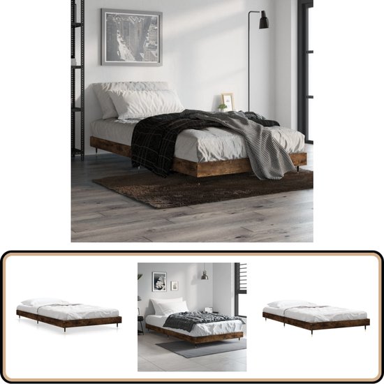 vidaXL Bedframe zonder matras 140x200 cm spaanplaat vidaXL Bedframe zonder matras 140x200 cm spaanplaat