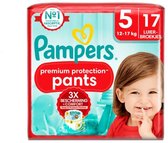 Couches-culottes Pampers Premium Protection Pants Taille 5 12-17 kg
