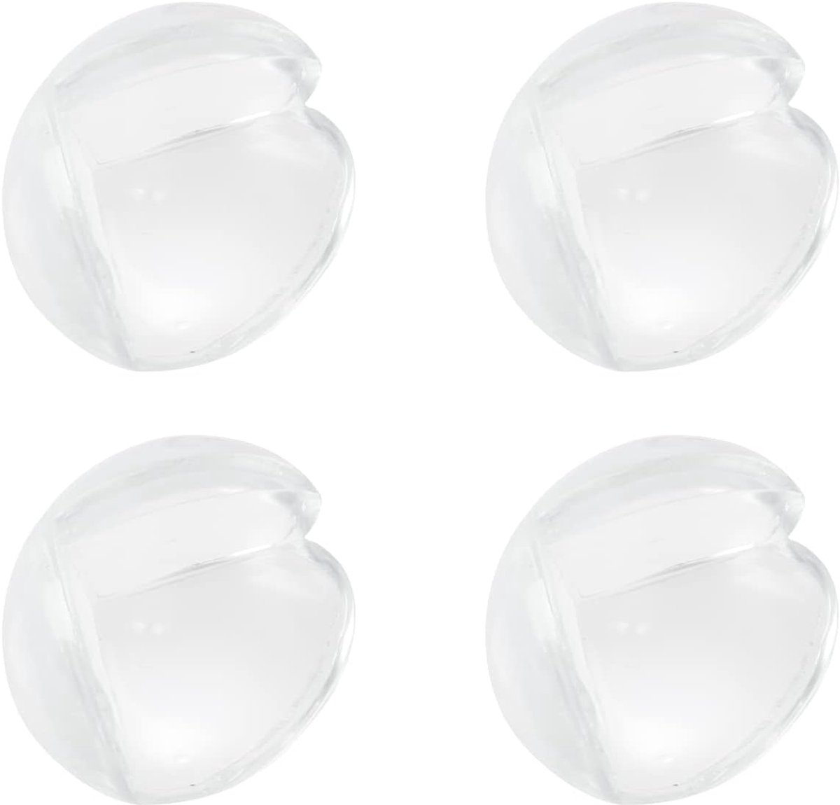 Image of 8stuks - Transparant Hoekbeschermers - Hoekbeschermers Baby - Hoekbeschermer tafel - Tafelbeschermer - Veiligheid Baby Kind Peuter - Transparant - transparante meubelbescherming - zelfklevend - Hoekbescherming voor kinderen