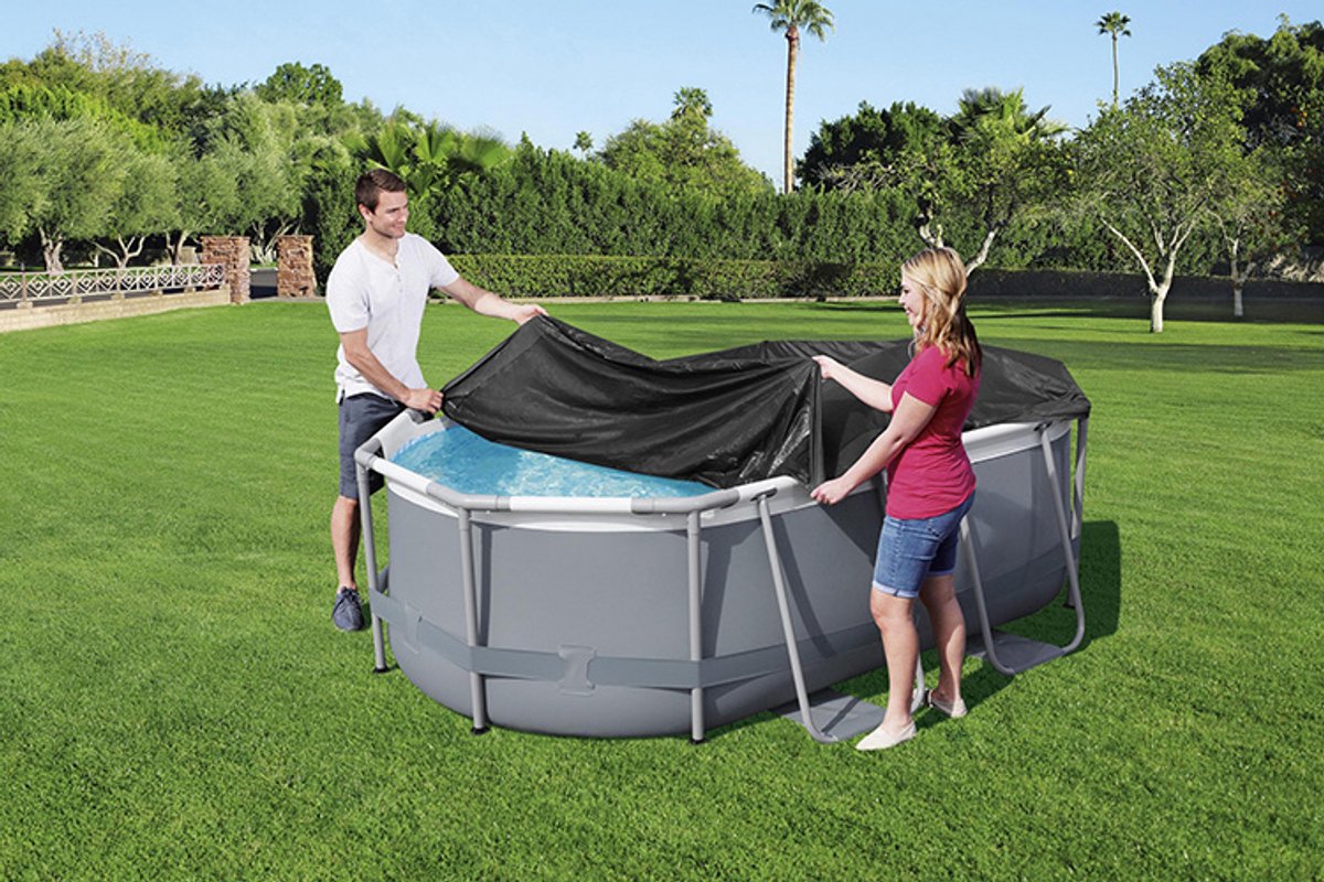 Bestway Flowclear cover for Power Steel - Oval 300 cm