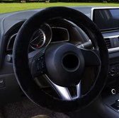 Carpoint Stuurhoes Auto - Schapenvacht Antraciet - Voor sturen met een diameter van Carpoint Stuurhoes Auto - Schapenvacht Antraciet - Voor sturen met een diameter van