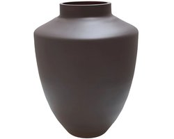 Vaas Tugela M | Medium | Matte Earth - Donker Taupe | Ø28 x H36 cm