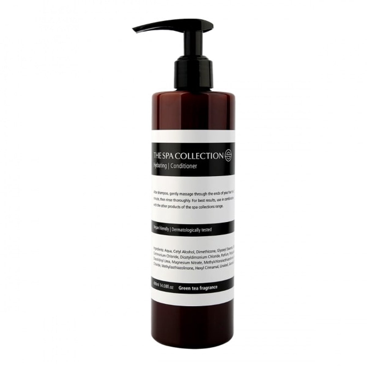The Spa Collection Green Tea - Conditioner - 400 ml pompfles - Gerecycled plastic