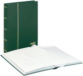 Lindner 1161 Postzegelalbum - Groen - groot formaat 32 witte blz. - Luxe - postzegels - insteekalbum - stock - stockboek