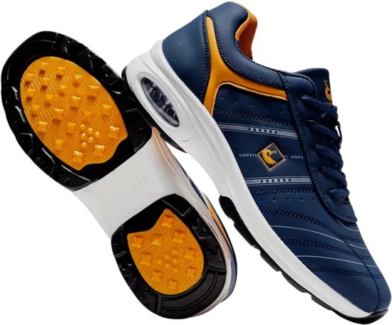 Nivard Golfschoenen Heren - Sneakers - Golfkleding - Golfschoenen Antislip - Waterdicht - Golfen - Marineblauw 43 van Merkloos — afbeelding 3