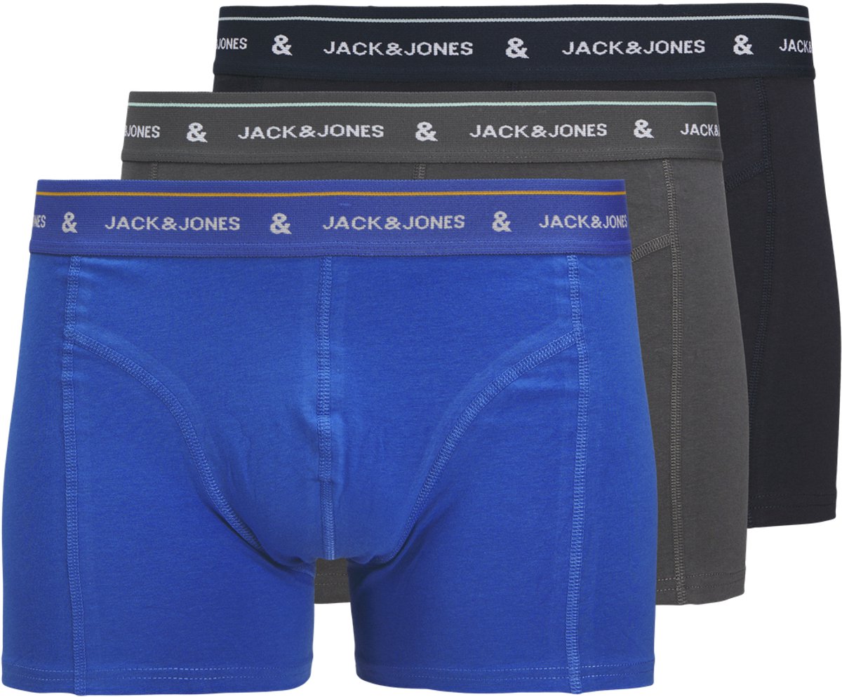 JACK&JONES - JACRON SOLID TRUNKS 3 PACK - Heren - Onderbroeken