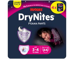Huggies DryNites luierbroekjes - meisjes - 3 tot 4 jaar (...