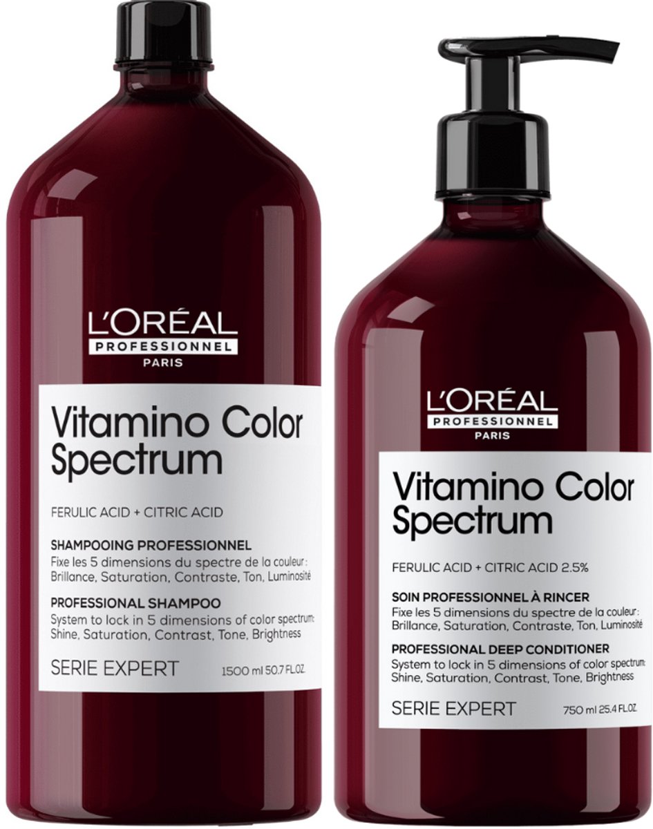 L'Oreal SE Vitamino Color Spectrum XL Set - 1500+750ml