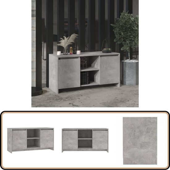 Tv-meubel 102x37,5x52,5 cm spaanplaat wit kopen