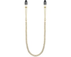 Gouden Tepelklemmen met Ketting