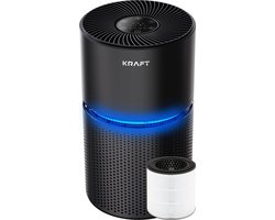 KRAFT Luchtreiniger - 240 m3/u - met HEPA 13 Filter - Air Purifier - Slaapstand - Zwart Image