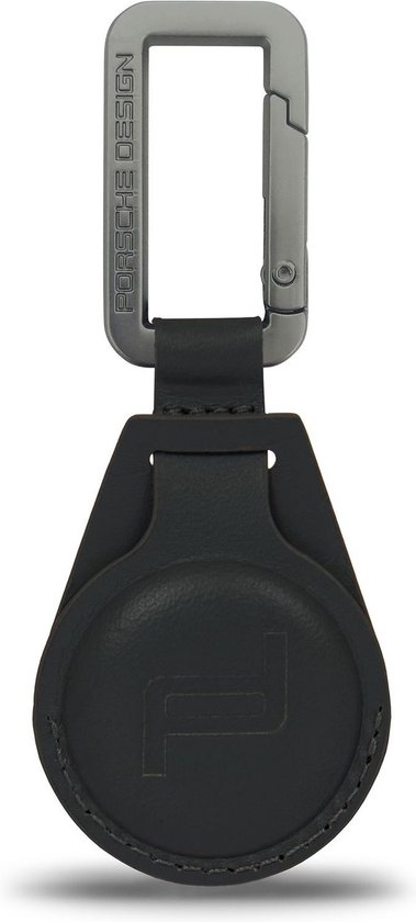 Porte-clés Porsche Design En Cuir Carmin - Pour Tracker Bluetooth (clés, AirTag...) - Neuf étiqueté